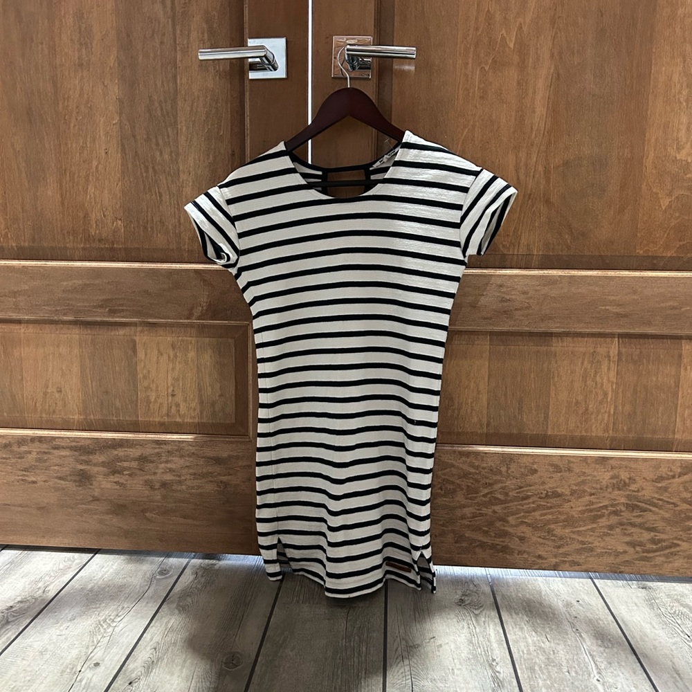 Moscow black and white dress